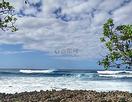 海洋,海,海景