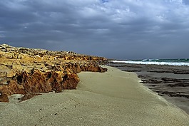 海岸,海灘,沙