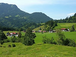 hinterstein,德國,景觀