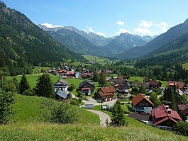 hinterstein,德國,村