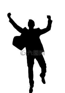 男子,打贏,獲勝者