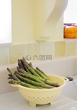 蘆筍,夏天,蔬菜