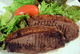 牛排,食品,晚餐