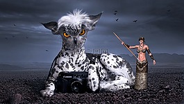 幻想,神秘生物,狗