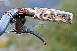 自行車,生疏,老