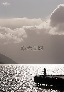 側(cè)影,人,男子