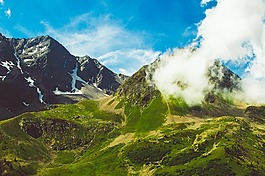 法國(guó),山,阿爾卑斯山