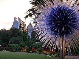 城市,灯,玻璃