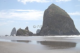 岩层,海岸,海洋