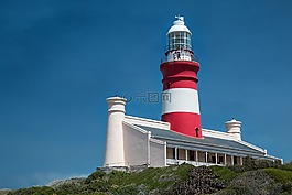 燈塔,海岸,警告