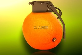 橙,手榴彈,維生素