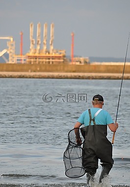 釣魚(yú)者,河,終端