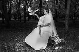新娘,婚姻,婚禮