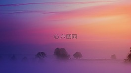 日落,黃昏,黎明