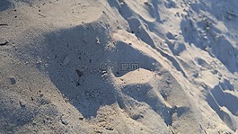 沙,美丽,滩海