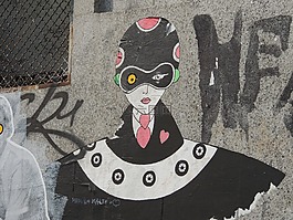巴黎,涂鴉,城市