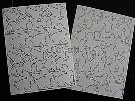 不干膠標(biāo)簽,復(fù)活節(jié),復(fù)活節(jié)設(shè)計(jì)