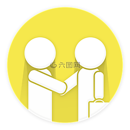 客戶服務,客戶滿意度,握手