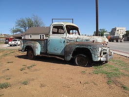 被遺棄的卡車,離開,汽車