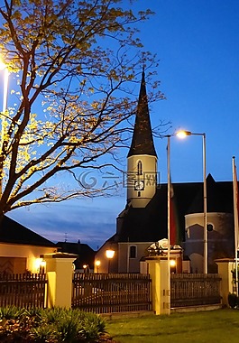 mattig霍芬,教會(huì),abendstimmung