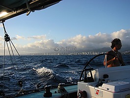 海洋,帆船,船
