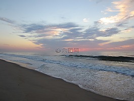 海洋,海,沙