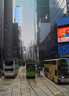 香港,摩天樓,城市