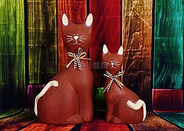 貓,裝飾,數(shù)字