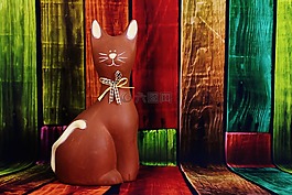 貓,裝飾,數(shù)字