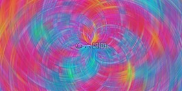 抽象,神奇,分形