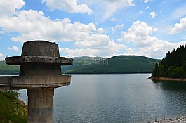 水,湖,自然