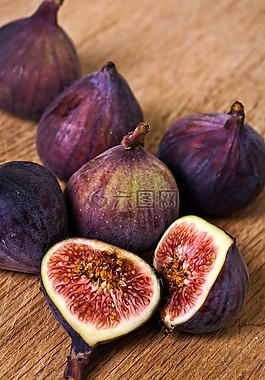 新鲜,无花果,食品