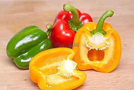 新鮮,辣椒,維生素