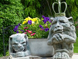 石數(shù)字,侏儒,花園裝飾