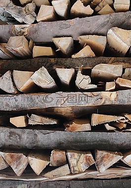 木,柴,holzstapel