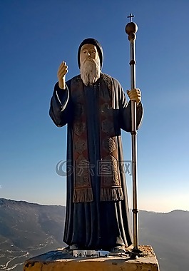 黎巴嫩,雕像,牧師
