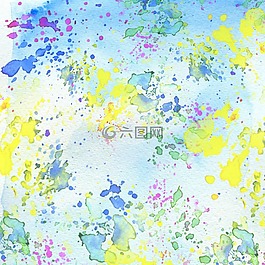 背景,多彩,水彩