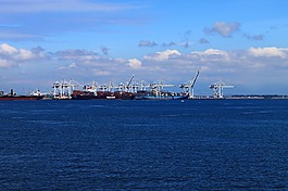 海港,溫哥華,海洋