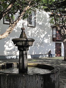 噴泉,kirchplatz,拉帕爾馬