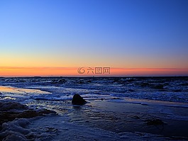 波羅的海,海,海灘