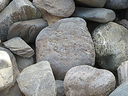 石头,纹理,灰色