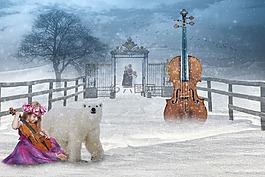 音樂家,雪,性能