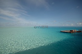 大海,漸變,美景