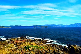 外,海,巖