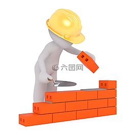 白人男性,3d模型,孤立