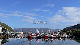 水域,旅行,全景