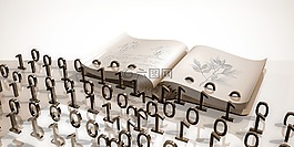 書,數字,牌