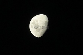 月亮,夜,新月