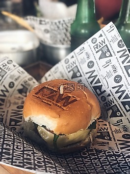 漢堡,食品,快餐