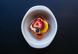 水果,撻,食品